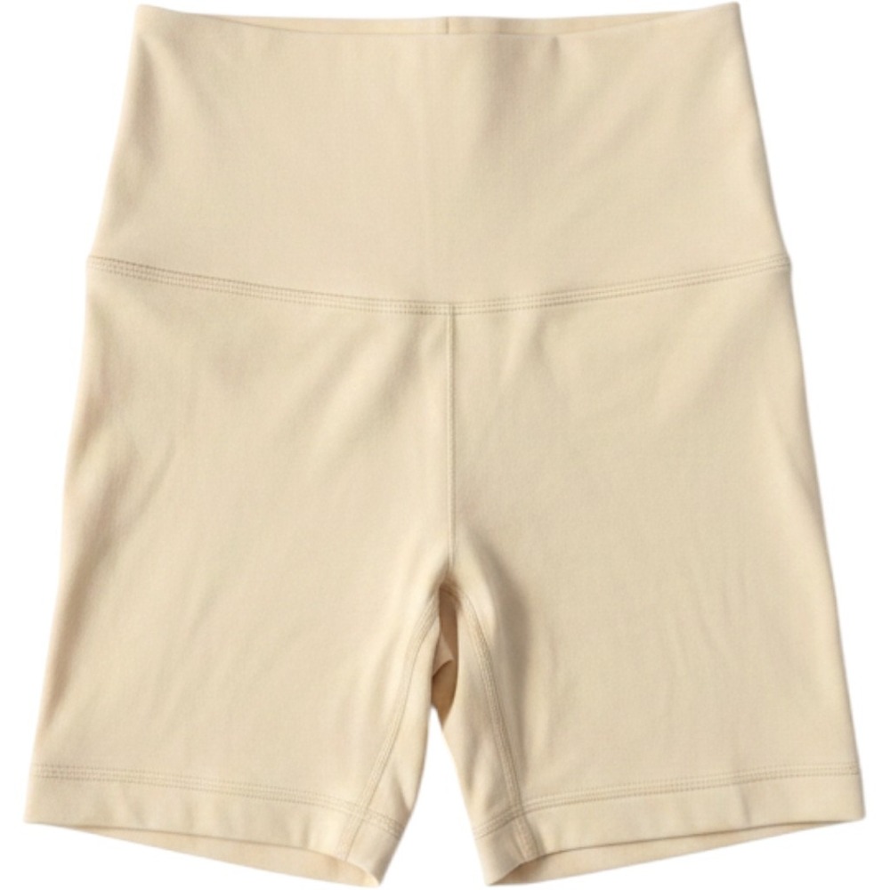 Lululemon Align High-Rise Short 6" Womens 2 Lemon Sorbet Nulu Biker Shorts